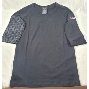 XBody Wireless EMS Training Wear xEMS Suit Compatible Top - Black - Small